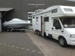 Fiat ducato 2005 Rivièra garage 6 persoons, Caravans en Kamperen, 6 tot 7 meter, Diesel, Particulier, Half-integraal