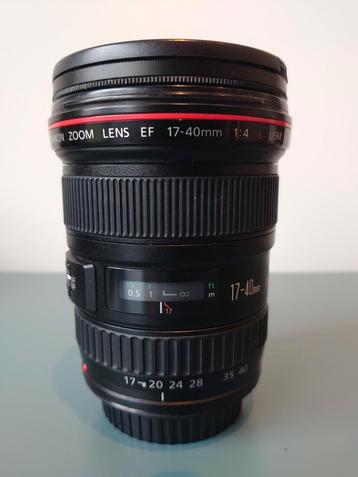Canon EF 17-40 mm f/4.0 L objectief