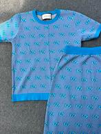 Gucci setje maat S, Kleding | Dames, Ophalen of Verzenden, Zo goed als nieuw, Blauw