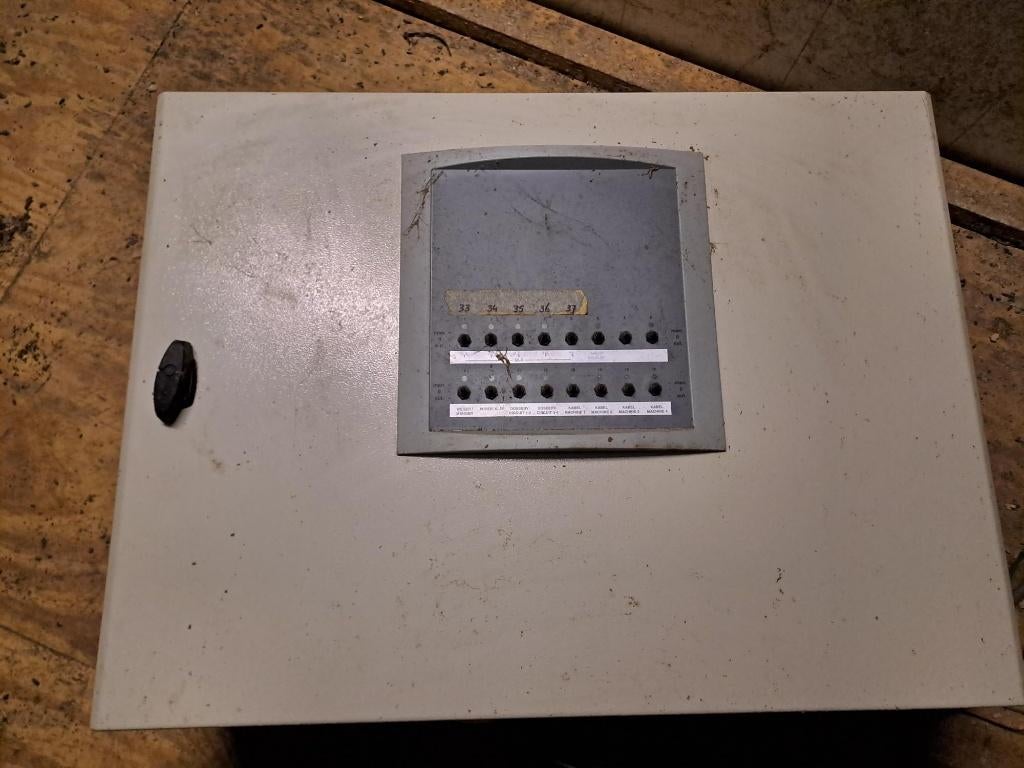 schakelkast, Ophalen, Gebruikt