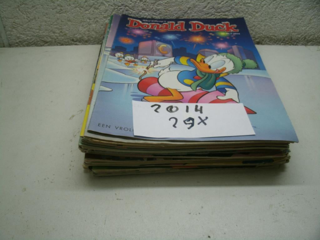 donald duck 2014 29 stuks, Meerdere stripboeken, Ophalen of Verzenden, Gelezen