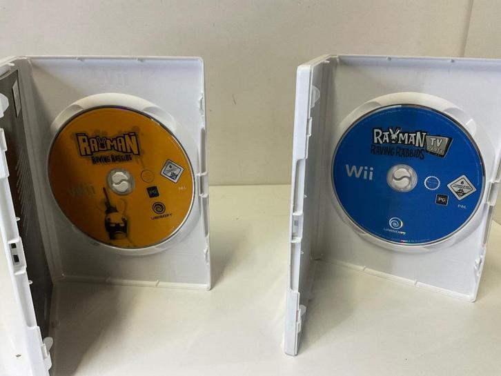 Rayman raving rabbids spellen, Spelcomputers en Games, Games | Nintendo Switch, Gebruikt, Avontuur en Actie, 3 spelers of meer