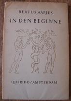Bertus Aafjes - In den beginne + knipsels - bibliografie ed, Gelezen, Bertus Aafjes, Ophalen of Verzenden, Eén auteur