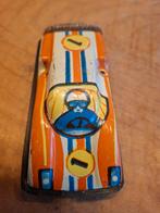 Vintage blikken speelgoed raceauto auto, Antiek en Kunst, Antiek | Speelgoed, Ophalen of Verzenden