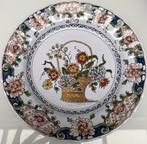 Makkums Wandbord - Handbeschilderd - Ø23cm, Antiek en Kunst, Ophalen of Verzenden