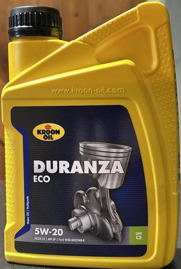 Kroon Duranza Eco 5W-20 Motorolie 1 liter beschikbaar voor biedingen
