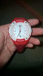 Ajax horloge, Sieraden, Tassen en Uiterlijk, Horloges | Kinderen, Ophalen of Verzenden, Zo goed als nieuw, Rood, Jongen of Meisje