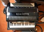 Magicvox accordeon, Ophalen, Gebruikt