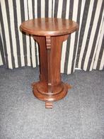 art deco bijzet tafeltje piedestal mahonie, Ophalen