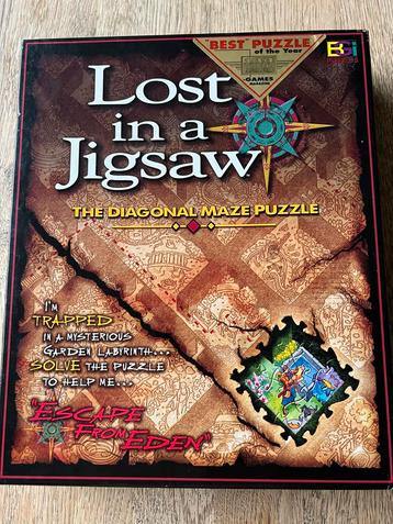 Lost in a Jigsaw Puzzel - Diagonal Maze beschikbaar voor biedingen
