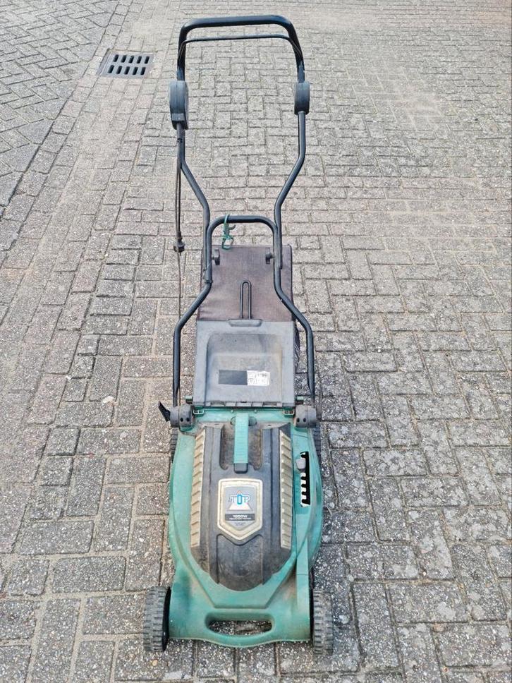 Top Craft Elektrische Grasmaaier - Groot Model, Tuin en Terras, Grasmaaiers, Gebruikt, Elektrische grasmaaier, 40 t/m 49 cm, Cirkelmaaier