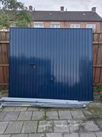 Blauwe Garagedeur - Zo goed als nieuw!, Doe-het-zelf en Verbouw, Deuren en Horren, Ophalen