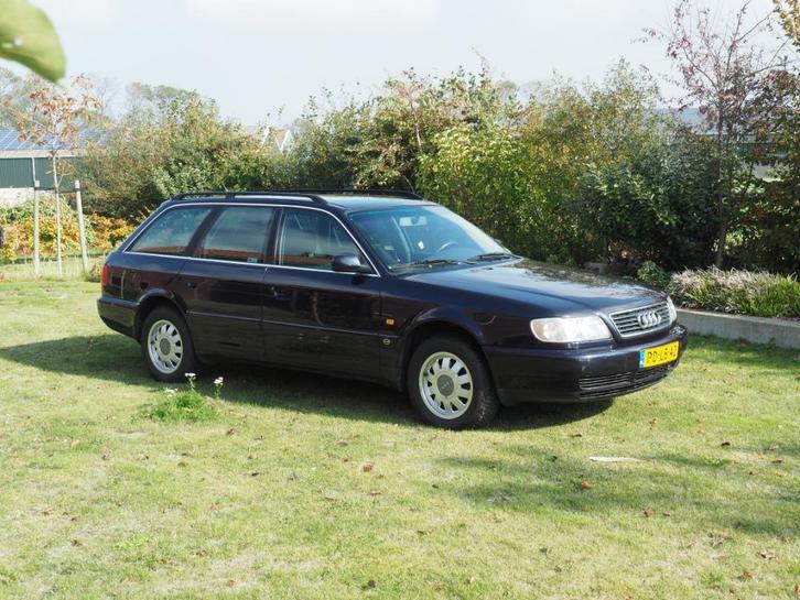 Audi A6 2.6 E Avant 110KW 1996 Blauw, Auto's, Audi, Particulier, A6, ABS, Airbags, Airconditioning, Centrale vergrendeling, Climate control