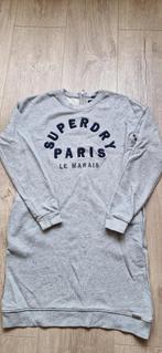 Superdry sweatjurk maat M, Kleding | Dames, Jurken, Maat 38/40 (M), Superdry, Ophalen of Verzenden, Grijs