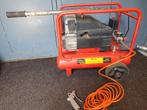 compressor 10 bar kompleet met lucht slang en lucht pistool, Doe-het-zelf en Verbouw, Compressors, Ophalen, Zo goed als nieuw