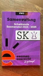 ExamenOverzicht - Samenvatting Examenstof Scheikunde VWO, Boeken, Schoolboeken, Ophalen of Verzenden, Nederlands, Overige niveaus