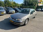 Saab 9-5 2.3t S automaat , airco, Auto's, Saab, 2290 cc, Bedrijf, Startonderbreker, Zilver of Grijs
