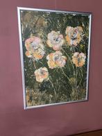 Sfeervol bloem schilderij Nader, Ophalen of Verzenden
