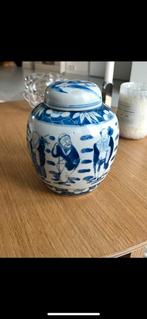 Chinese porcelain ginger jar Qing dynasty, Ophalen of Verzenden