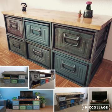 Modulaire Ladekasten TV-kast Dressoir KASTEN Opbergkast SALE beschikbaar voor biedingen