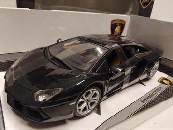 Lamborghini Aventador LP 700/4 zwart Bburago metal 1:18 KRD beschikbaar voor biedingen