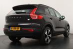 Volvo XC40 BWJ 2021 Recharge P8 408 PK AWD R-Design APPLE CA, Gebruikt, Met garantie (alle), 24 min, Leder en Stof