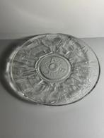 Vintage ABC glazen schaal G.J. Thomassen - Leerdam, Ophalen of Verzenden