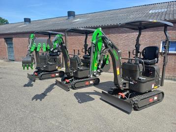 Nieuwe minigraver WCM CTX8010 uit voorraad leverbaar beschikbaar voor biedingen