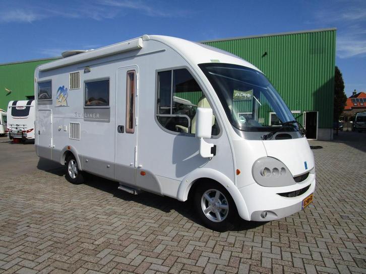 Knaus Sunliner R04 ,, Caravans en Kamperen, Campers, Bedrijf, tot en met 4, Integraal, Knaus, Fiat, Diesel, Handgeschakeld, Rondzit