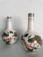 paar chinese porcelein botle vazen, Ophalen of Verzenden