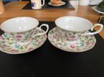 Kop en schotel van DE., Antiek en Kunst, Antiek | Servies los, Ophalen of Verzenden