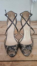Christian Louboutin Paris pumps slangenleer, Ophalen, Pumps, Bruin, Christian Louboutin