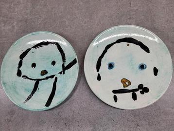 Leuke moderne kunst keramiek wandborden beschikbaar voor biedingen