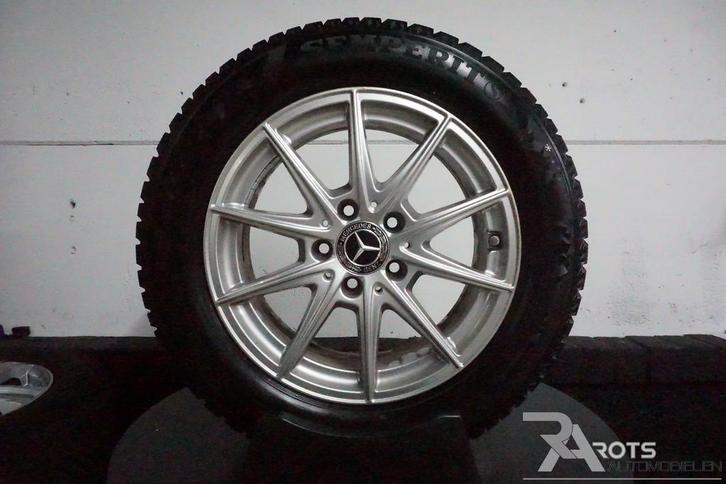 WINTER SET 16 inch  Mercedes Benz A en B klasse 5x112 ET44, Auto-onderdelen, Banden en Velgen, Banden en Velgen, Winterbanden