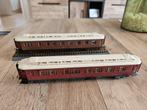 modeltrein Ho liliput wagons mitropa,CIWE, Hobby en Vrije tijd, Modeltreinen | H0, Gebruikt, Gelijkstroom, Wagon, Ophalen of Verzenden