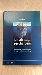 Het palet van de psychologie, Jakop Rigter, Ophalen of Verzenden, Zo goed als nieuw, Cognitieve psychologie