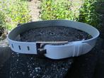 NIEUW !!! CLAUDIA STRÄTER witte leren RIEM 75 cm. x 3,5 cm., Kleding | Dames, Riemen en Ceinturen, Nieuw, Echt leder, Ophalen of Verzenden