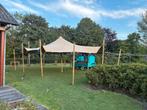 Te Huur Stretchtent 10x6meter, Tuin en Terras, Partytenten, Ophalen, Zo goed als nieuw, 8 meter of meer, 6 meter of meer