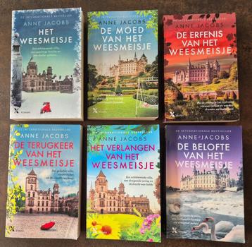 6-delige serie : Het Weesmeisje - Anne Jacobs beschikbaar voor biedingen