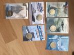 Vlootdagen Munten Set 5 euro munten., Postzegels en Munten, Ophalen of Verzenden, Koningin Beatrix, Euro's, Losse munt