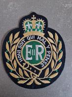 Geborduurde Royal Military Police Badge - 18x21cm, Ophalen of Verzenden, Landmacht, Engeland
