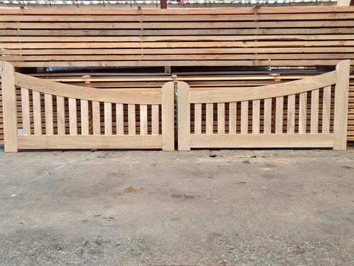 Eiken poort, Tuin en Terras, Tuinhekken en Hekwerk, Nieuw, Tuinhek, Hout, Ophalen of Verzenden