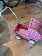 Houten Poppenwagen, Kinderen en Baby's, Speelgoed | Poppen, Ophalen, Gebruikt, Overige typen