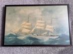 Zeilschip op Zee, Antiek en Kunst, Kunst | Schilderijen | Klassiek, Ophalen