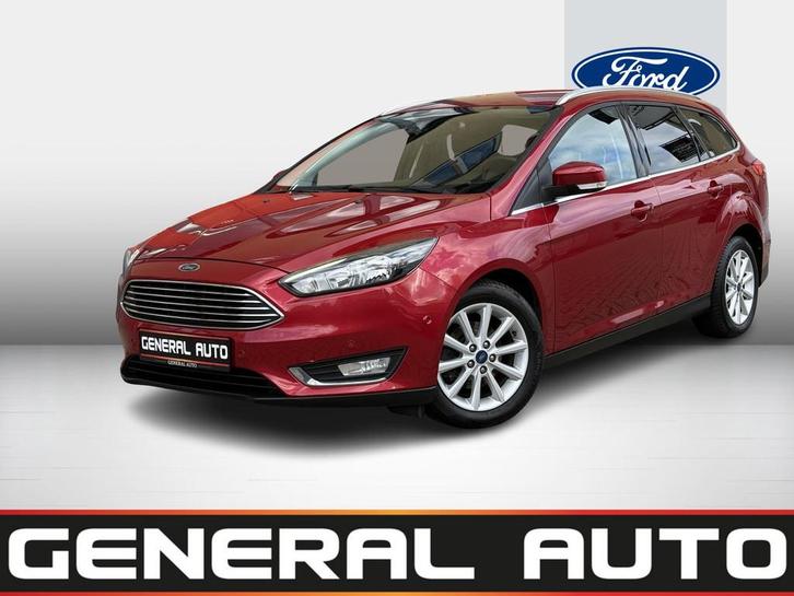Ford Focus Wagon 1.0 Titanium Edition AUTOMAAT, Navi..., Auto's, Ford, Bedrijf, Te koop, Focus, ABS, Achteruitrijcamera, Airbags
