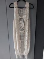 Beige gehaakt boho vest van Clockhouse, Beige, Ophalen of Verzenden, Zo goed als nieuw, Clockhouse