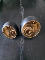 Rootsman egg ei theelichhouders waxinelichtjes ovaal goud, Huis en Inrichting, Ophalen of Verzenden, Zo goed als nieuw