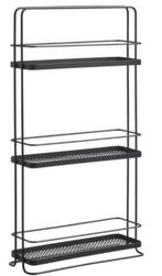 zwart metalen opbergrek - 70 x 36 cm, Ophalen of Verzenden, Zo goed als nieuw