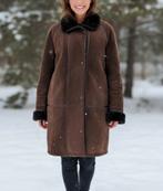 Chique lemmy coat achtig model winterjas, Bruin, Verzenden, Vroom en dreesmann, Maat 46/48 (XL) of groter