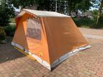 hoogwaardige 2-persoons katoenen bungalowtent, Caravans en Kamperen, Tenten, Ophalen, Gebruikt, Tot en met 2